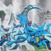 buddha graffiti