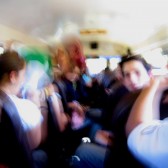 school bus interior