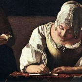 lady writing