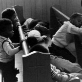 Children Sleeping in Church