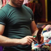 man wallet cropped