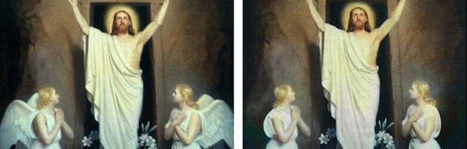 side by side