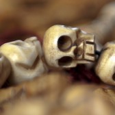 skull rosary