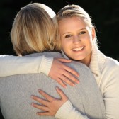 hugging