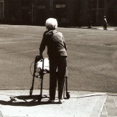 old woman walker