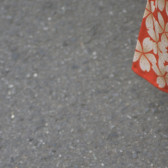 red kimono